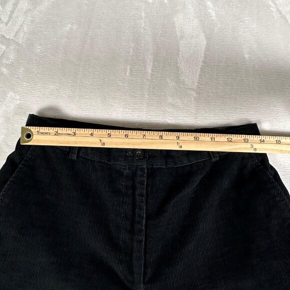 Brooks Brothers Pants Women Size 10 Corduroy High Rise Slash Pockets W28 L29 EUC - Picture 2 of 9